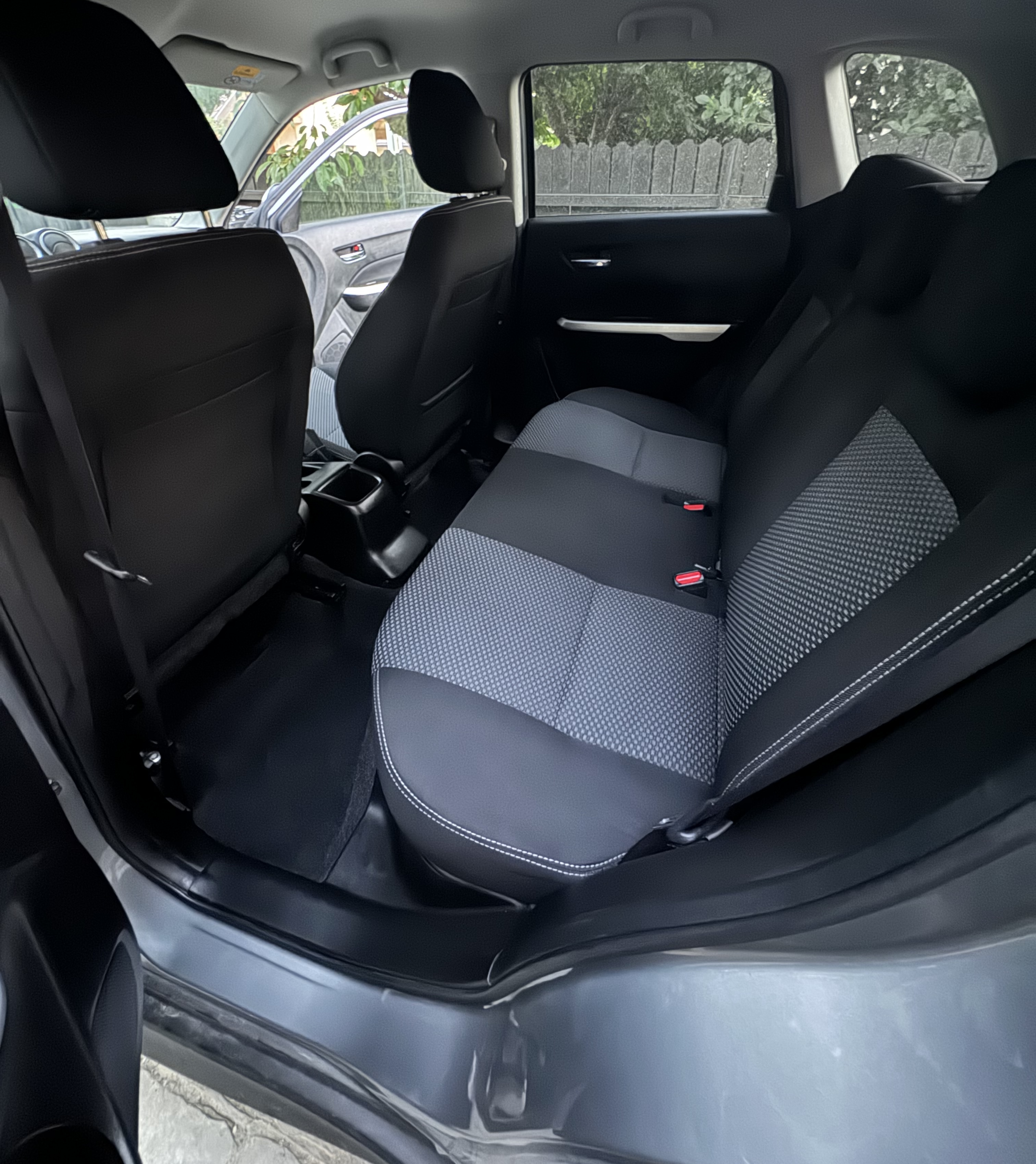 Interior auto după curățare